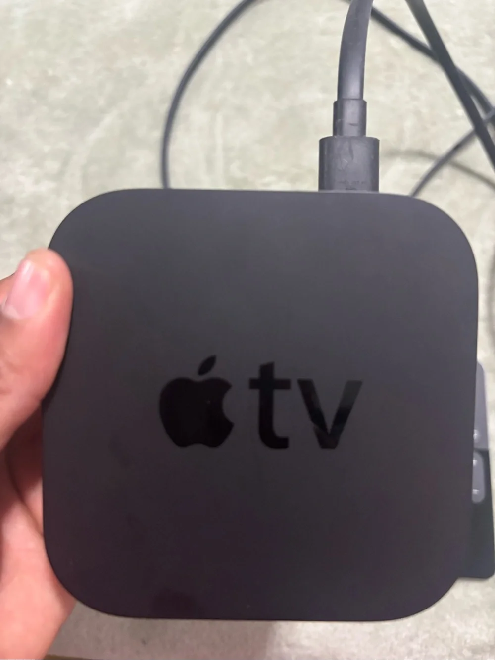 Apple TV Media Streamer with Black Siri Remote